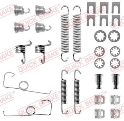 Accessory Kit, brake shoes